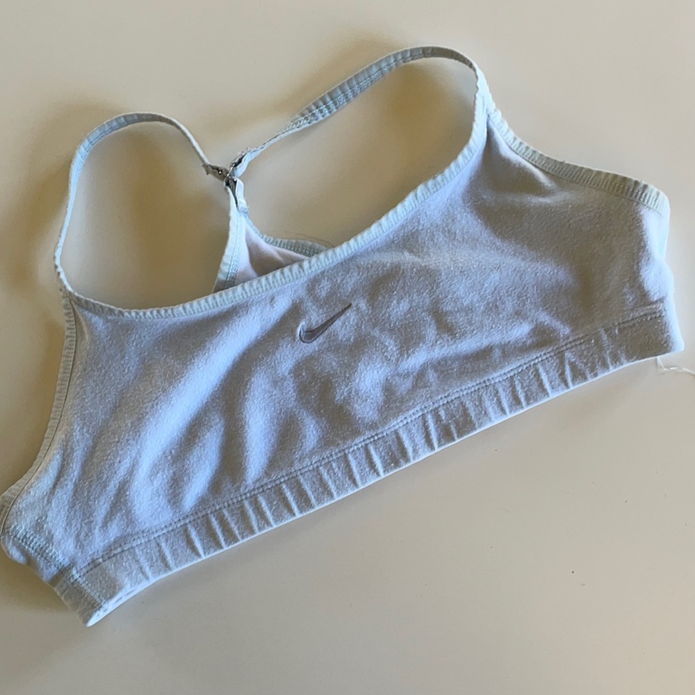 Nike Light Gray Sports Bra